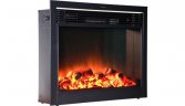 Каминокомплект Interflame Экстер венге угловой с очагом Jupiter FX M Black